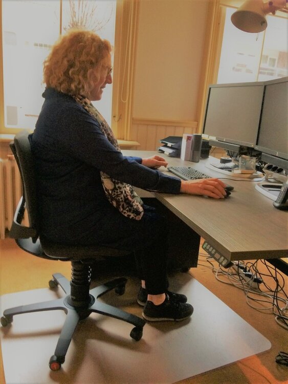 3Dee - Active Office Chair| worktrainer| aktives Arbeiten| Ergonomie| Gesund am Arbeitsplatz| r&uuml;ckenschonend| R&uuml;c