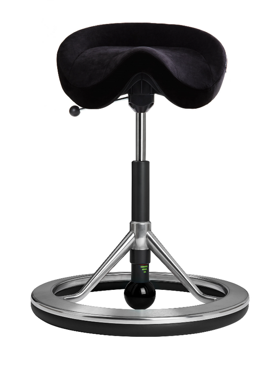 Sattelhocker Back App 2.0| worktrainer.de| R&uuml;ckenmuskeln |aktives Arbeiten| Gesund am Arbeitsplatz| balancieren| 