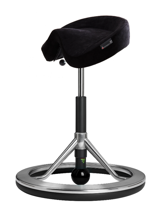 Sattelhocker Back App 2.0| worktrainer.de| R&uuml;ckenmuskeln |aktives Arbeiten| Gesund am Arbeitsplatz| balancieren| 