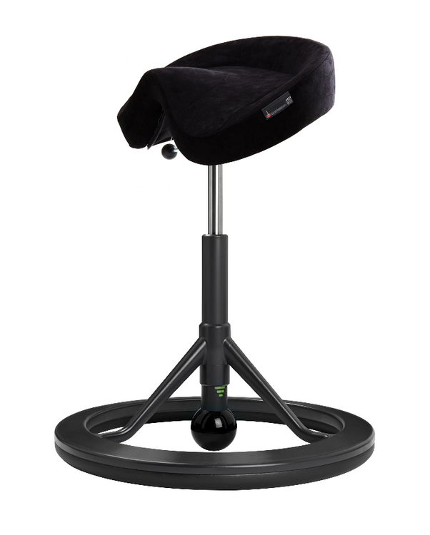 Sattelhocker Back App 2.0| worktrainer.de| R&uuml;ckenmuskeln |aktives Arbeiten| Gesund am Arbeitsplatz| balancieren| Bewegun