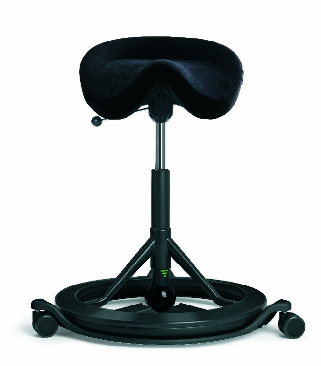 Sattelhocker Back App 2.0| worktrainer.de| R&uuml;ckenmuskeln |aktives Arbeiten| Gesund am Arbeitsplatz| balancieren| 