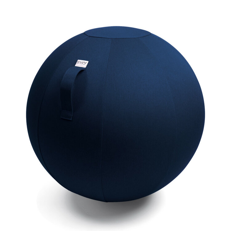 Sitzball Vluv Leiv royal blue  Fit mit unseren ergonomische Sitzb&auml;lle am Arbeitsplatz | Worktrainer.de 