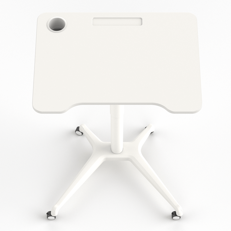 Single Leg Desk H&ouml;henverstellbarer Schreibtisch | Ergonomisch arbeiten | Worktrainer.de