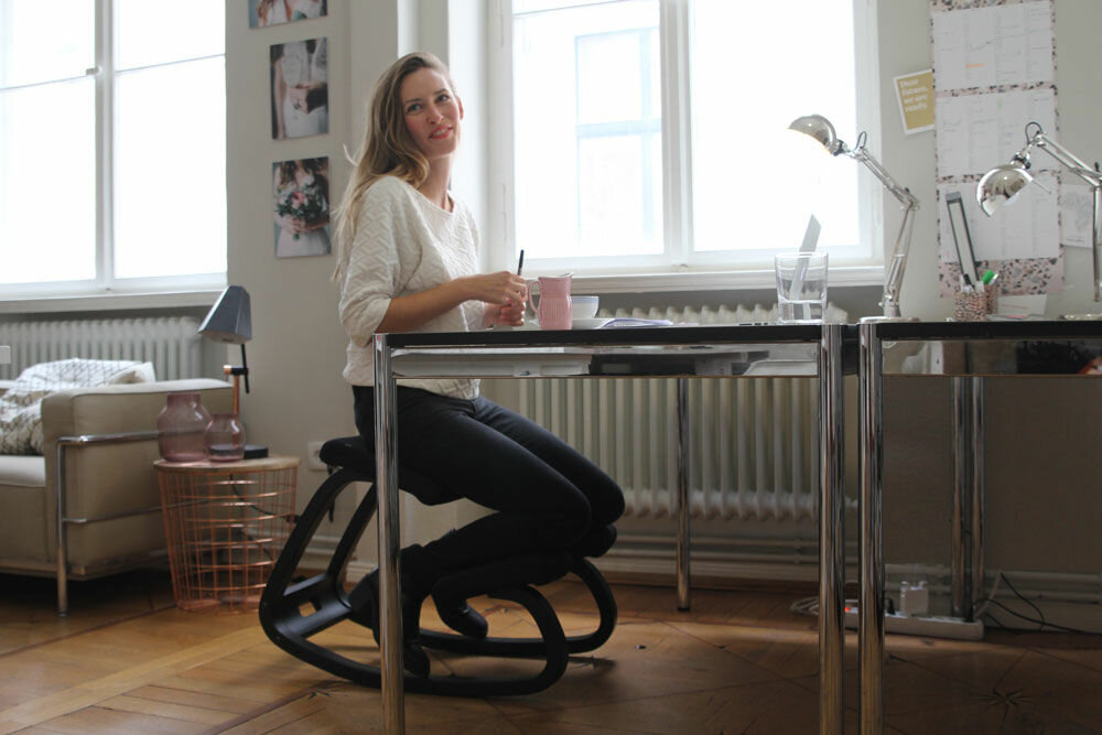 Varier Variable kniestuhl Sitzhilfe | b&uuml;rohocker | b&uuml;rostuhl | Sitzen Sie gesund