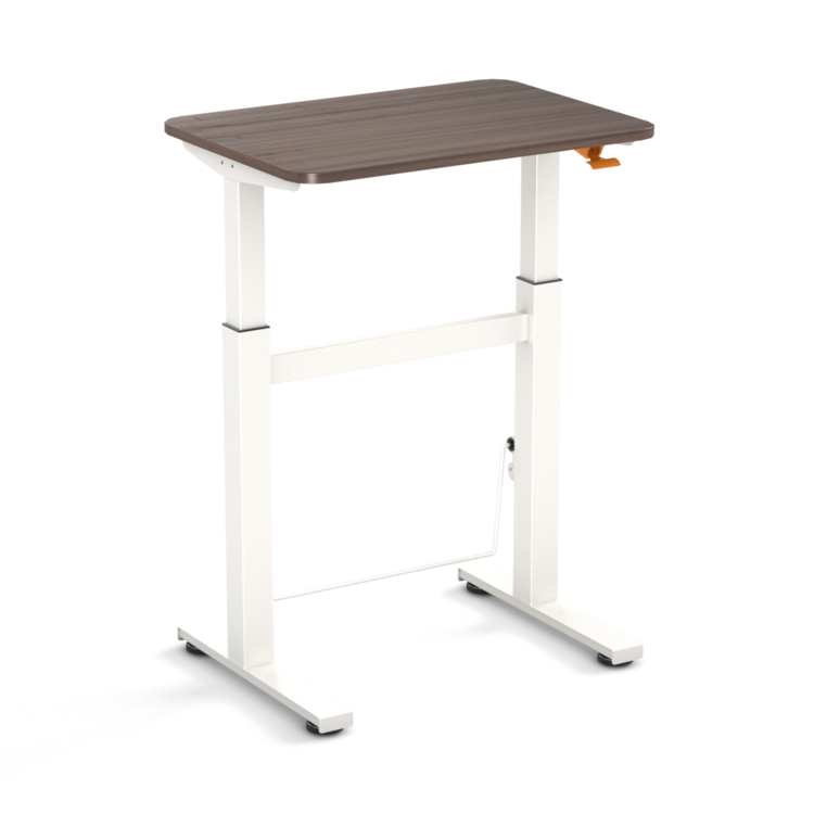 BouncyDesk Wildbirne H&ouml;henverstellbarer Schreibtisch | Bei der Arbeit fit bleiben | Worktrainer.de