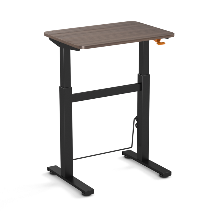 BouncyDesk Wildbirne H&ouml;henverstellbarer Schreibtisch | Bei der Arbeit fit bleiben | Worktrainer.de