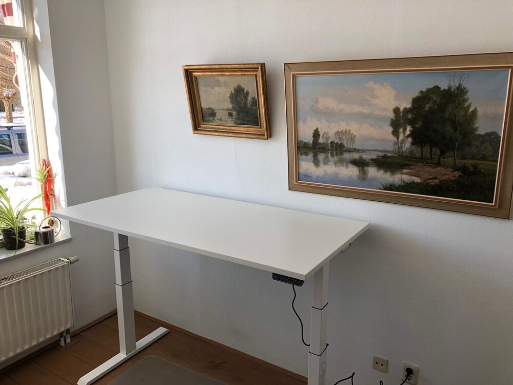 H&ouml;henverstellbarer Schreibtisch SteelForce 670 | Sitzen und stehen Sie gesund auf unserem ergnonomischen Schreibtisch| e