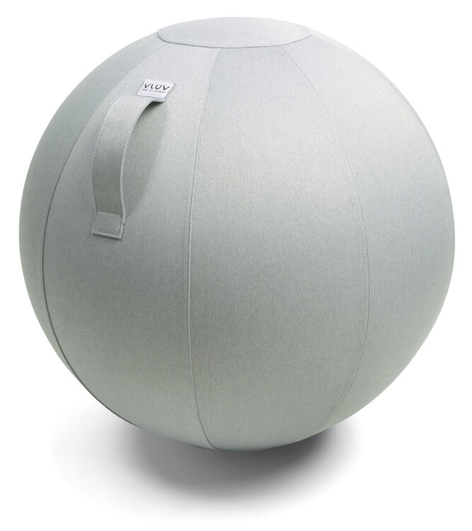 Sitzball Vluv Leiv silver grey  Fit mit unseren ergonomische Sitzb&auml;lle am Arbeitsplatz | Worktrainer.de