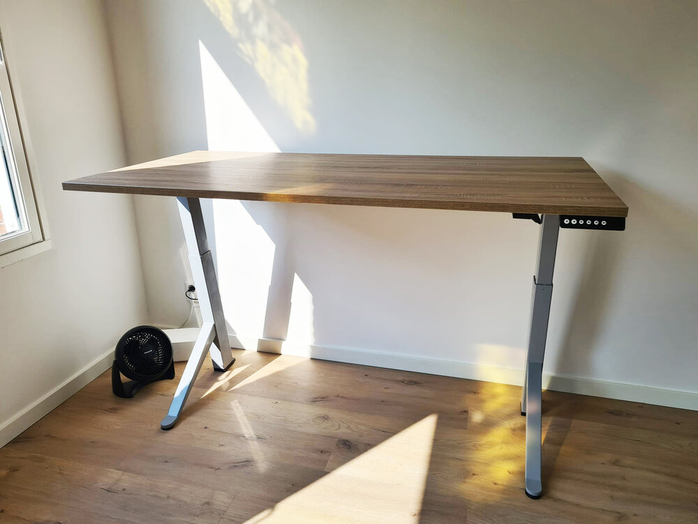 Sitz-Steh-Schreibtisch Y-Desk Bleiben Sie fit mit unseren ergonomische h&ouml;henverstellbare Schreibtische | Worktrainer