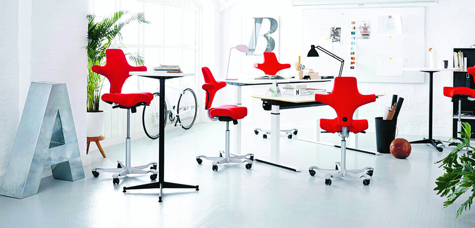 H&Aring;G Capisco - B&uuml;rostuhl mit Sattelsitz | Worktrainer.de