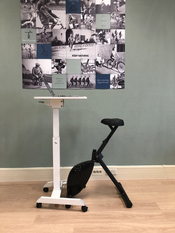 MobiSpot H&ouml;henverstellbarer Schreibtisch | Worktrainer.de