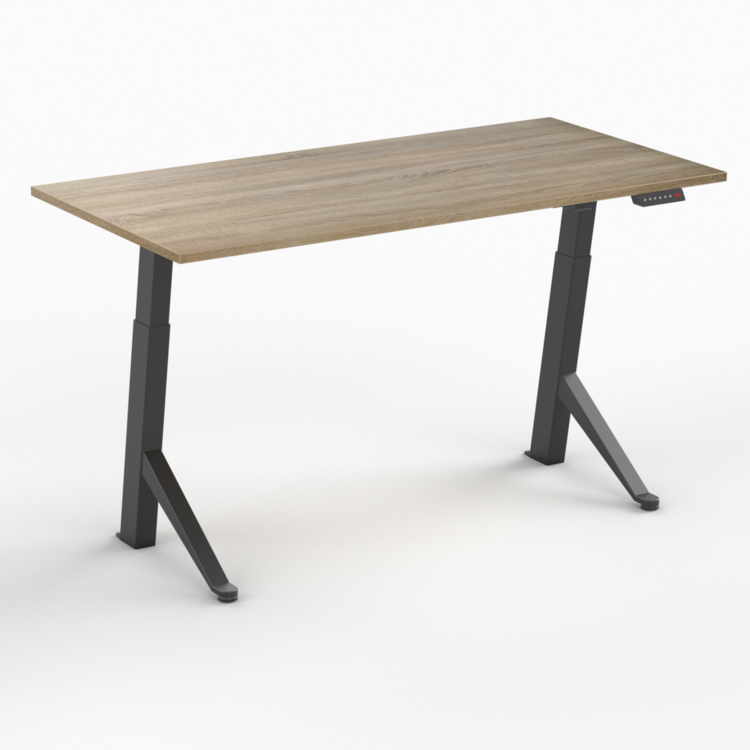 Sitz-Steh-Schreibtisch Y-Desk Bleiben Sie fit mit unseren ergonomische h&ouml;henverstellbare Schreibtische | Worktrainer