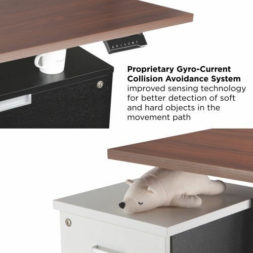 Lumi Sitz-Steh-Eckschreibtisch | Worktrainer