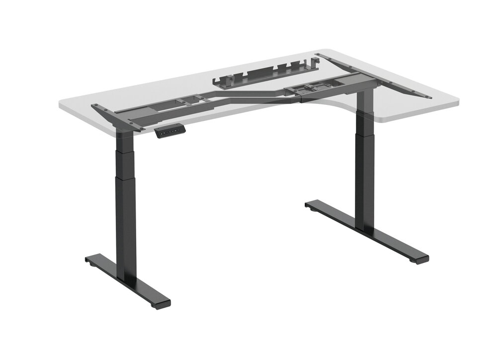 Lumi Sitz-Steh-Eckschreibtisch | Worktrainer