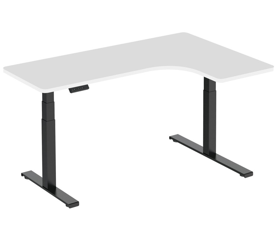 Lumi Sitz-Steh-Eckschreibtisch | Worktrainer