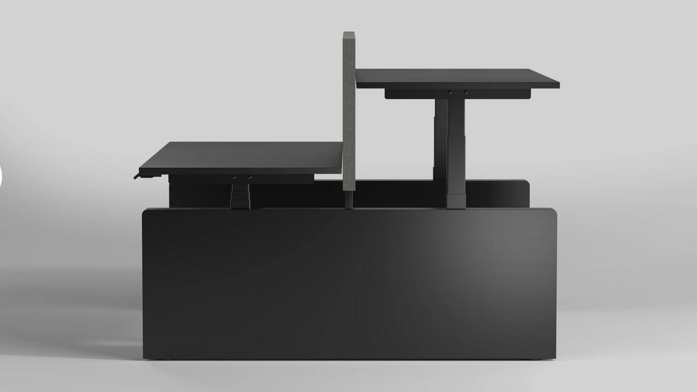 Linak Duo Bench | Doppelter H&ouml;henverstellbarer Schreibtisch 