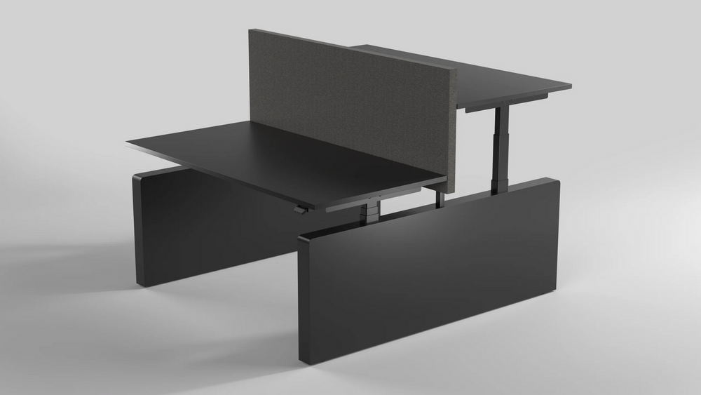 Linak Duo Bench | Doppelter H&ouml;henverstellbarer Schreibtisch 