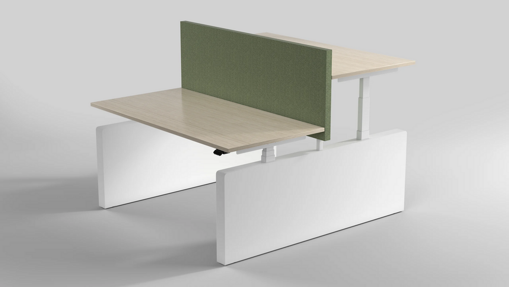 Linak Duo Bench | Doppelter H&ouml;henverstellbarer Schreibtisch 