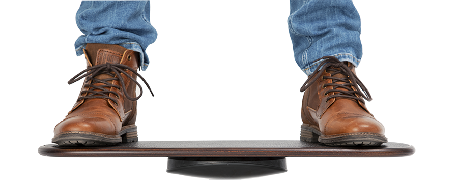 Hovoboard Balanceboard Classic | aktive stehen | fit auf Arbeitsplatz | Worktrainer.de