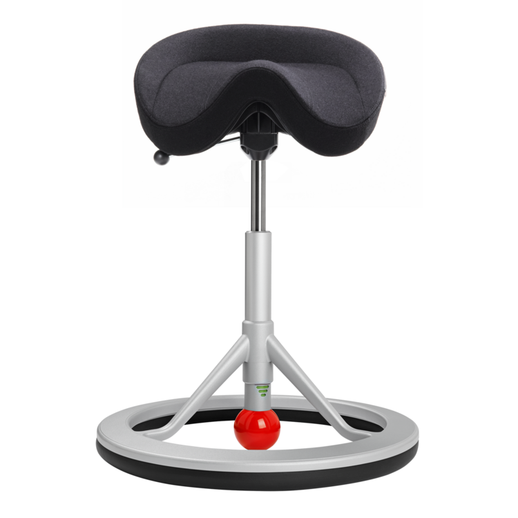 Sattelhocker Back App 2.0| worktrainer.de| R&uuml;ckenmuskeln |aktives Arbeiten| Gesund am Arbeitsplatz| balancieren