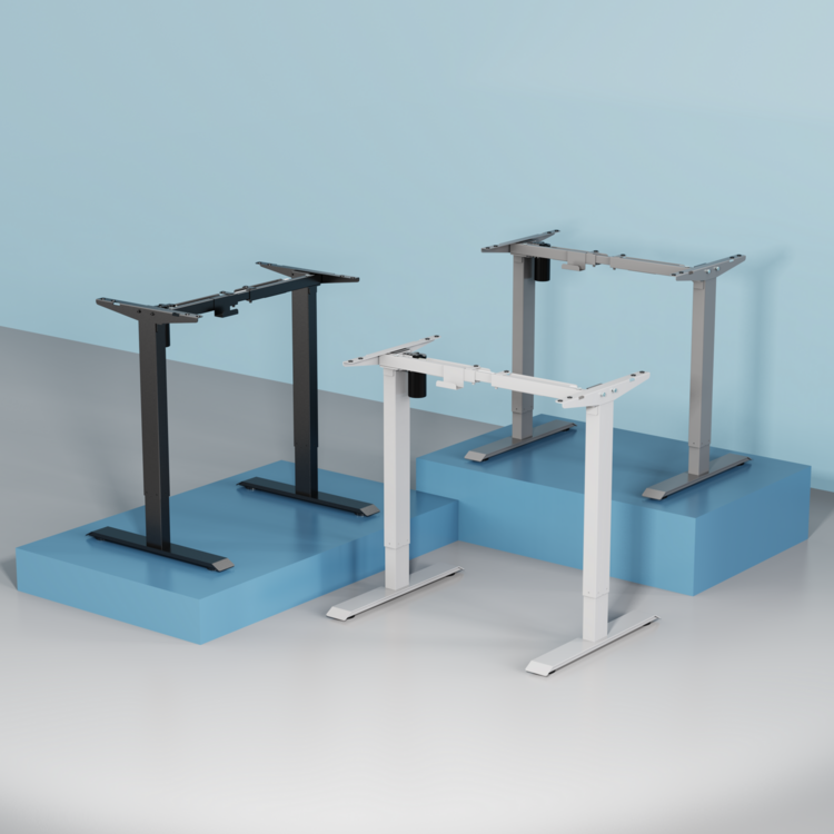 BasicDesk| Elektrischer Steh-Sitz-Schreibtisch