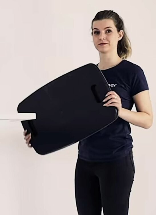 Steppie, das Balanceboard| worktrainer.de | Gesund am Arbeitsplatz| Gleichgewicht| Gesunde K&ouml;rperhaltung am Arbeitsp