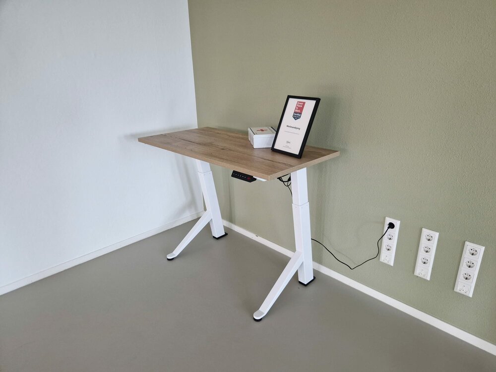 Sitz-Steh-Schreibtisch Y-Desk Bleiben Sie fit mit unseren ergonomische h&ouml;henverstellbare Schreibtische | Worktrainer
