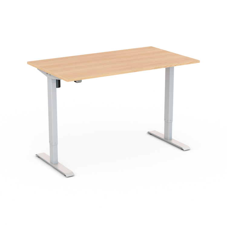 BasicDesk| Elektrischer Steh-Sitz-Schreibtisch