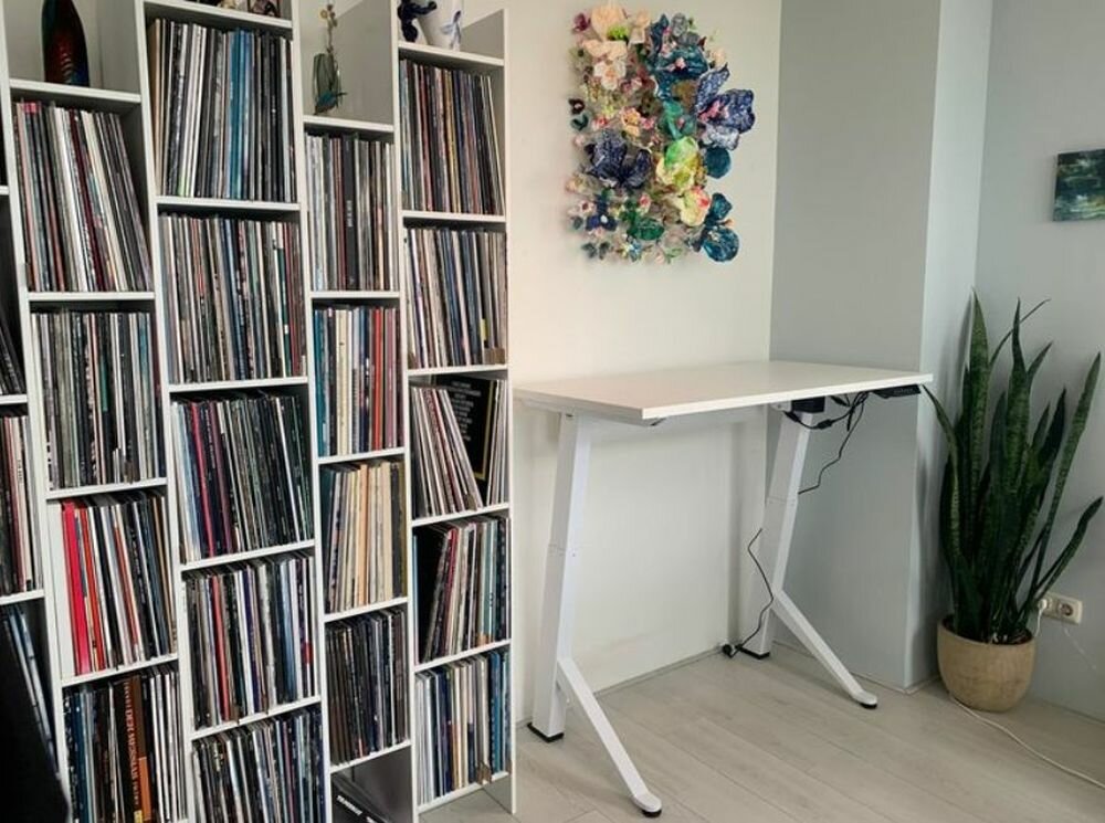 Sitz-Steh-Schreibtisch Y-Desk Bleiben Sie fit mit unseren ergonomische h&ouml;henverstellbare Schreibtische | Worktrainer