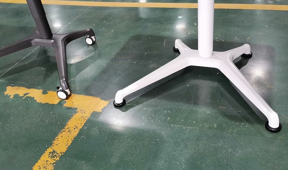 Single Leg Desk H&ouml;henverstellbarer Schreibtisch | Ergonomisch arbeiten | Worktrainer.de