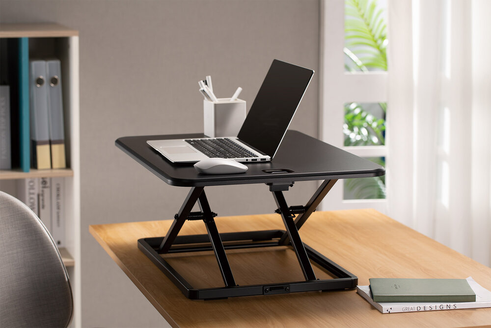 Schreibtischerh&ouml;hung - Ultra Slim Mini Desk | Worktrainer.de