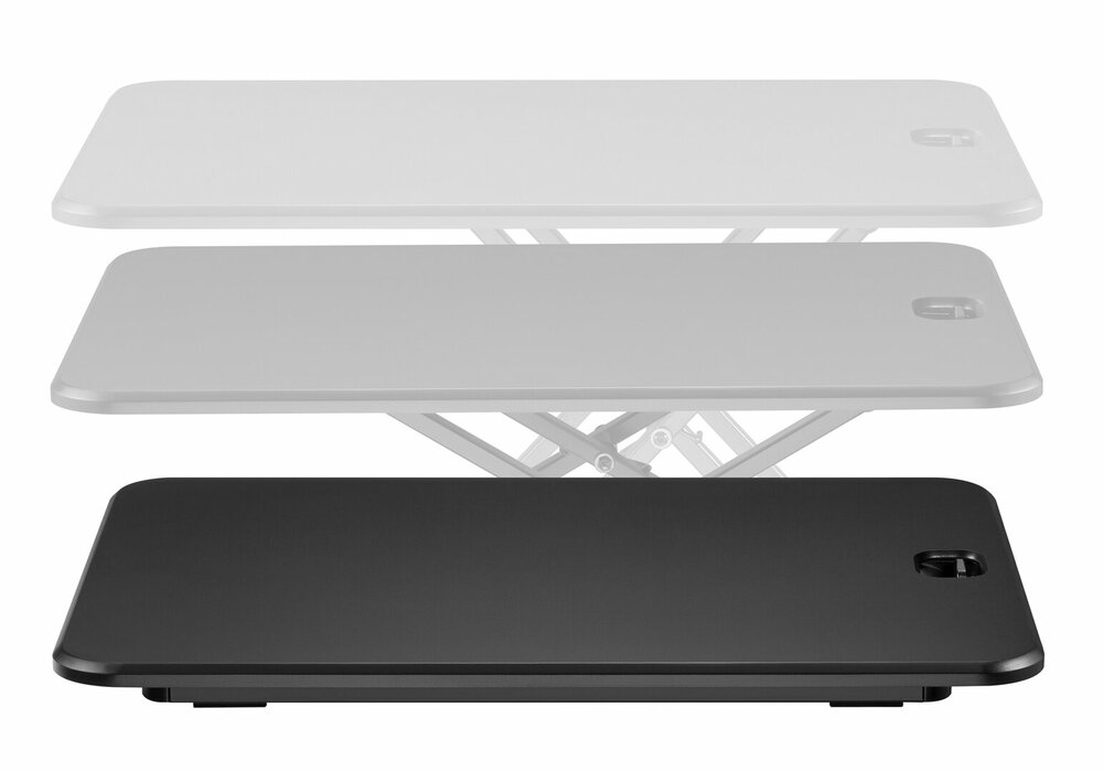 Schreibtischerh&ouml;hung - Ultra Slim Mini Desk | Worktrainer.de