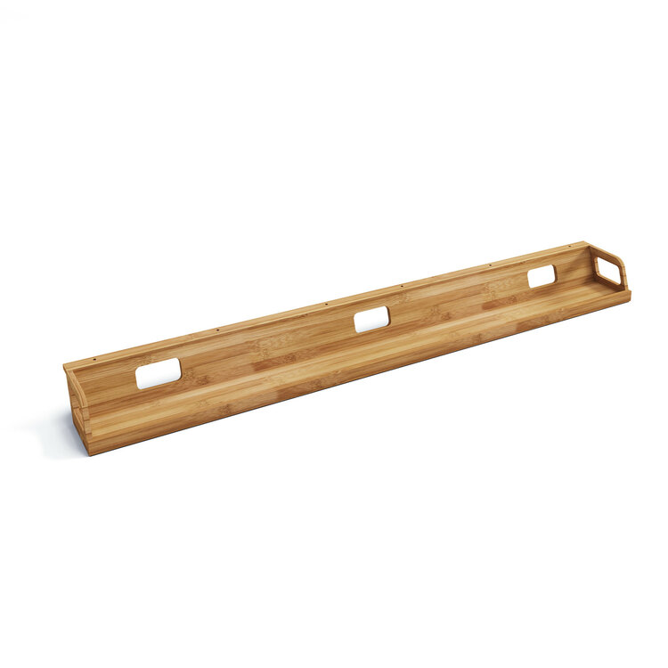 Holz Kabelrinne Bambus| Zubeh&ouml;r| Kabelrinne, kein Kabelsalat| aufger&auml;umter Arbeitsplatz| Worktrainer.de