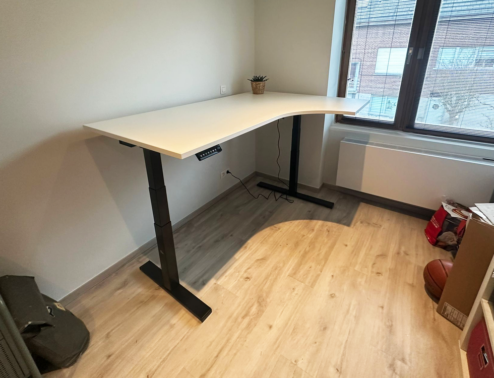 Lumi Sitz-Steh-Eckschreibtisch | Worktrainer