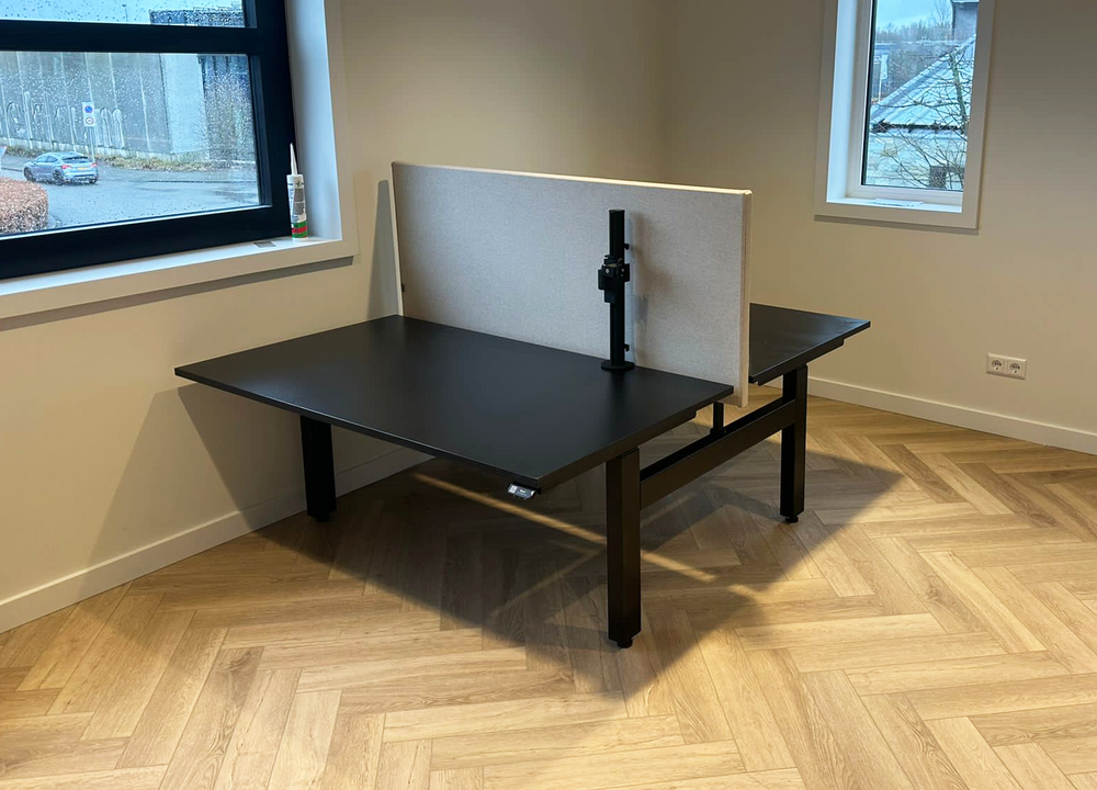 Linak Duo Bench | Doppelter H&ouml;henverstellbarer Schreibtisch 