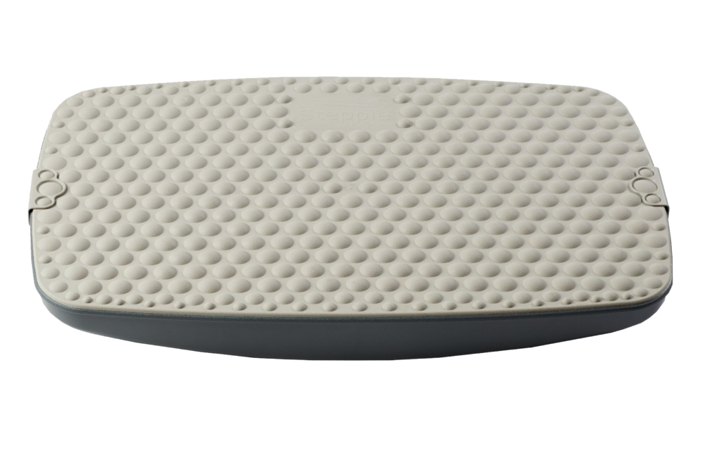 Steppie, das Balanceboard| worktrainer.de | Gesund am Arbeitsplatz| Gleichgewicht| Gesunde K&ouml;rperhaltung am Arbeitsp