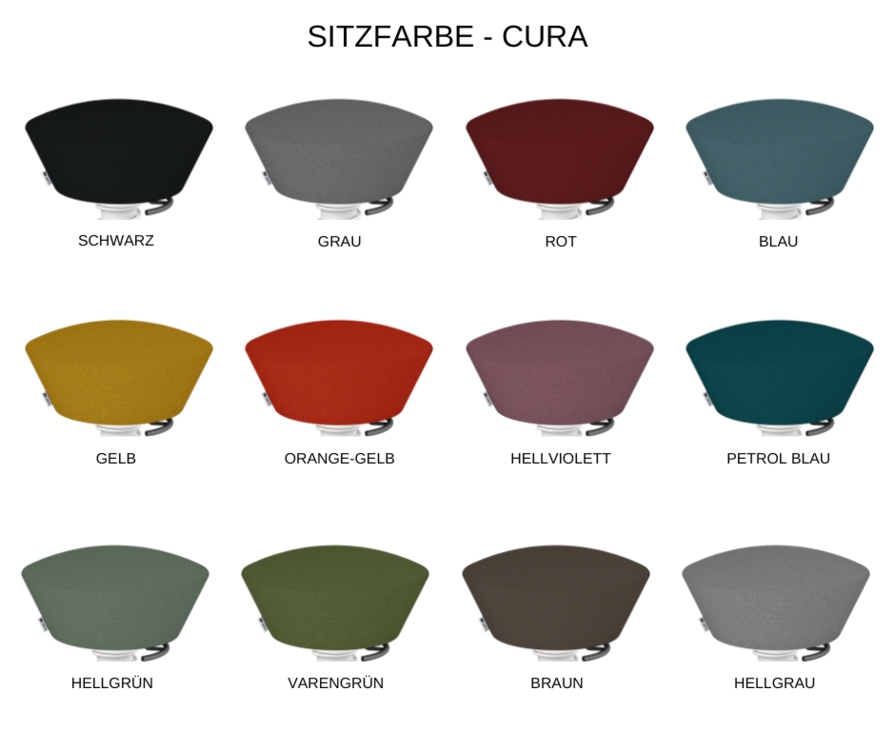 Aeris Swopper Cura | H&ouml;henverstellbarer Hocker