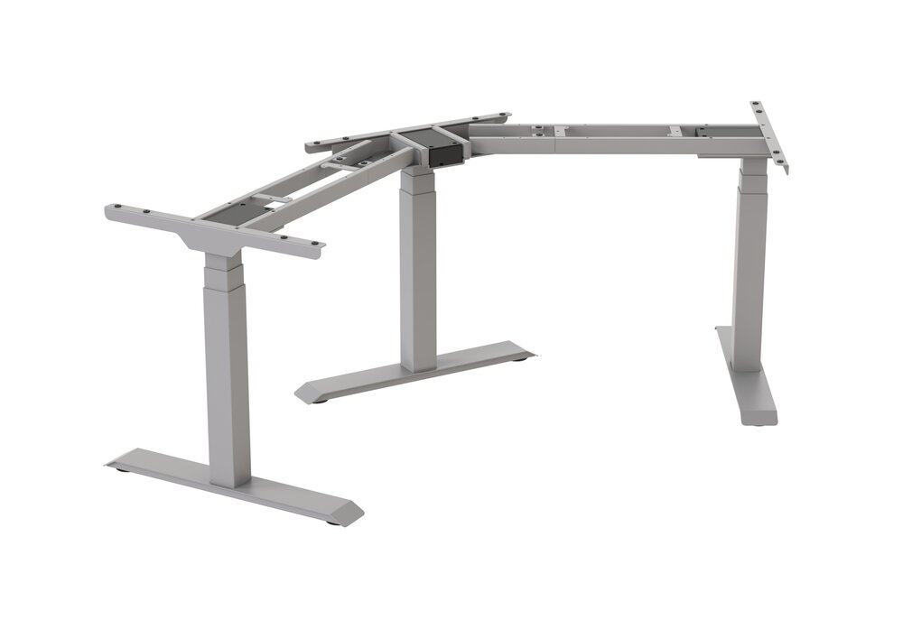 120 Updesk Eck | H&ouml;henverstellbarer Eckschreibtisch