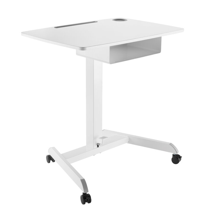 StudyFit | Kleiner Gasfeder H&ouml;henverstellbarer Schreibtisch