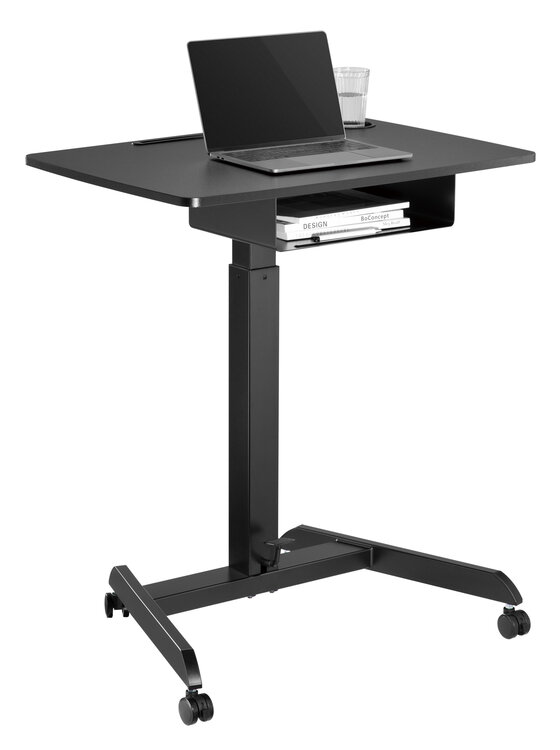 StudyFit | Kleiner Gasfeder H&ouml;henverstellbarer Schreibtisch