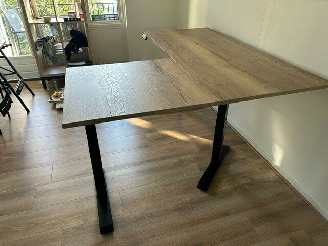 Updesk Eck | H&ouml;henverstellbarer Eckschreibtisch