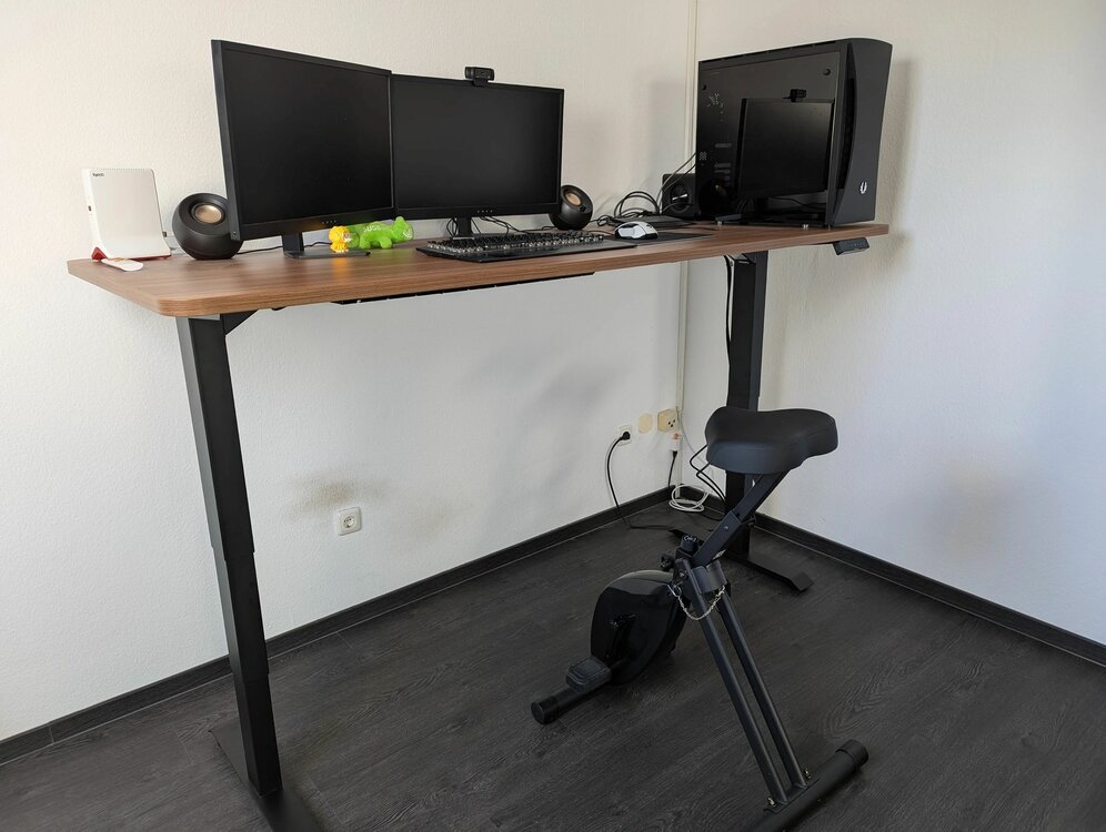 Schreibtischfahrrad - Deskbike| worktainer.de