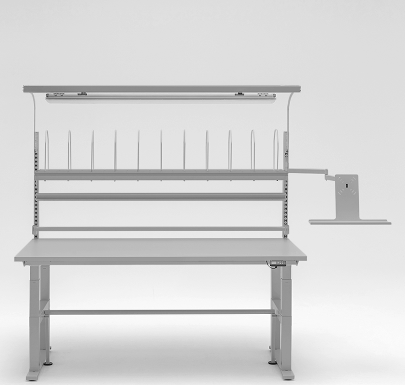 WorkBuddy | Elektrisch h&ouml;henverstellbarer Arbeitstisch