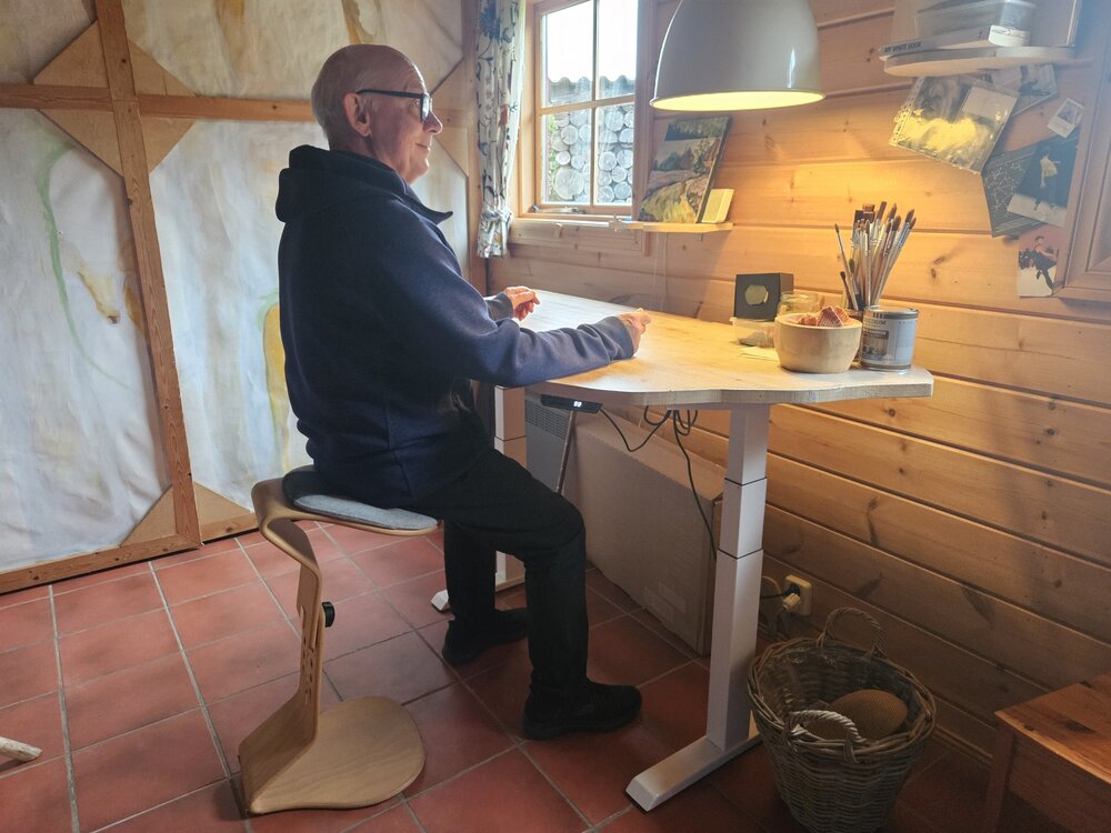 MyERCOLINO | Verstellbarer Hocker