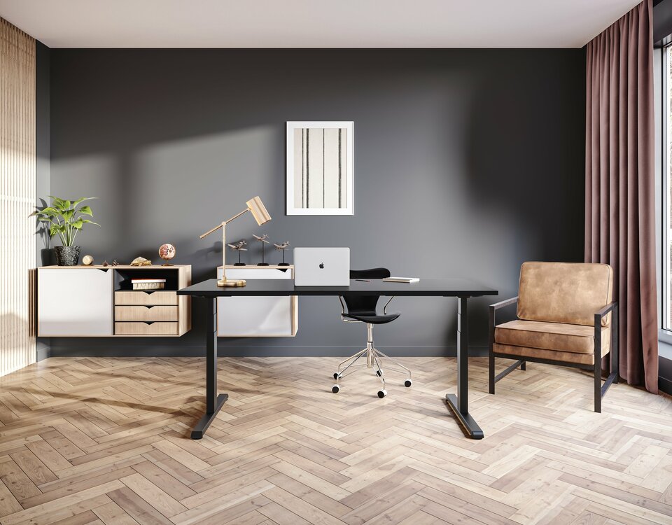 SteelForce 1050 | H&ouml;henverstellbarer Schreibtisch | Worktrainer