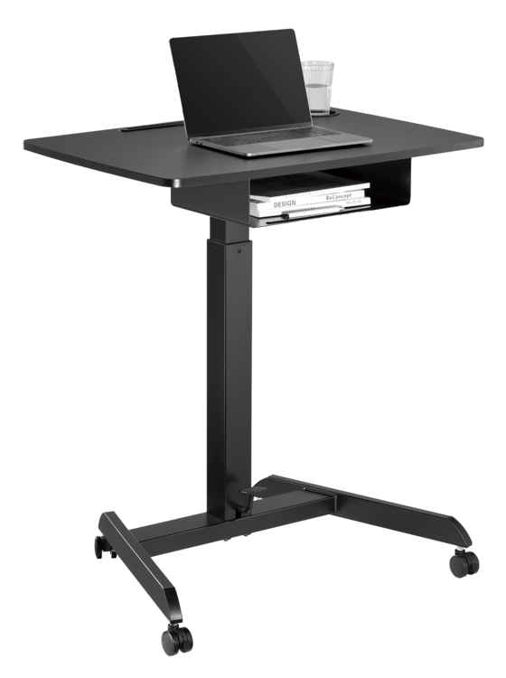 StudyFit | Kleiner Gasfeder H&ouml;henverstellbarer Schreibtisch