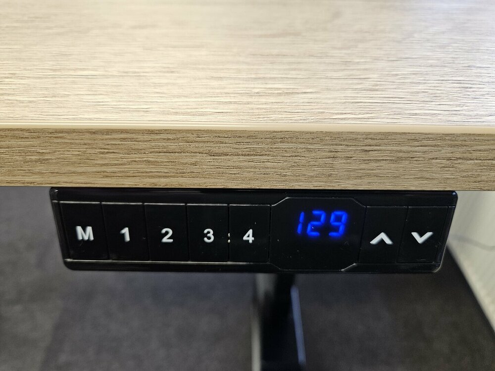 OakDesk Duo | H&ouml;henverstellbarer Doppelschreibtisch