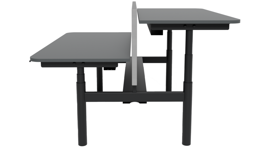 Linak Duo Bench | Doppelter H&ouml;henverstellbarer Schreibtisch 