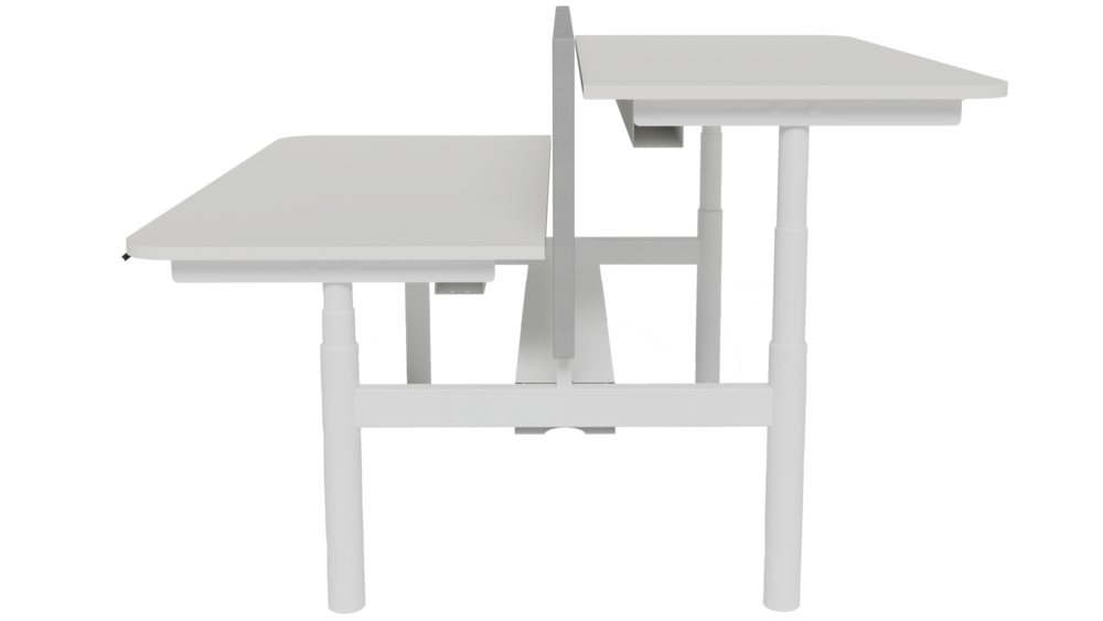 Linak Duo Bench | Doppelter H&ouml;henverstellbarer Schreibtisch 