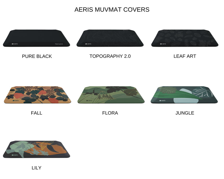  Aeris Muvmat | Aktive Steh Matte | Bleiben Sie gesund auf unseren ergonomische Steh Matte am Arbeitsplatz | Worktrainer.de